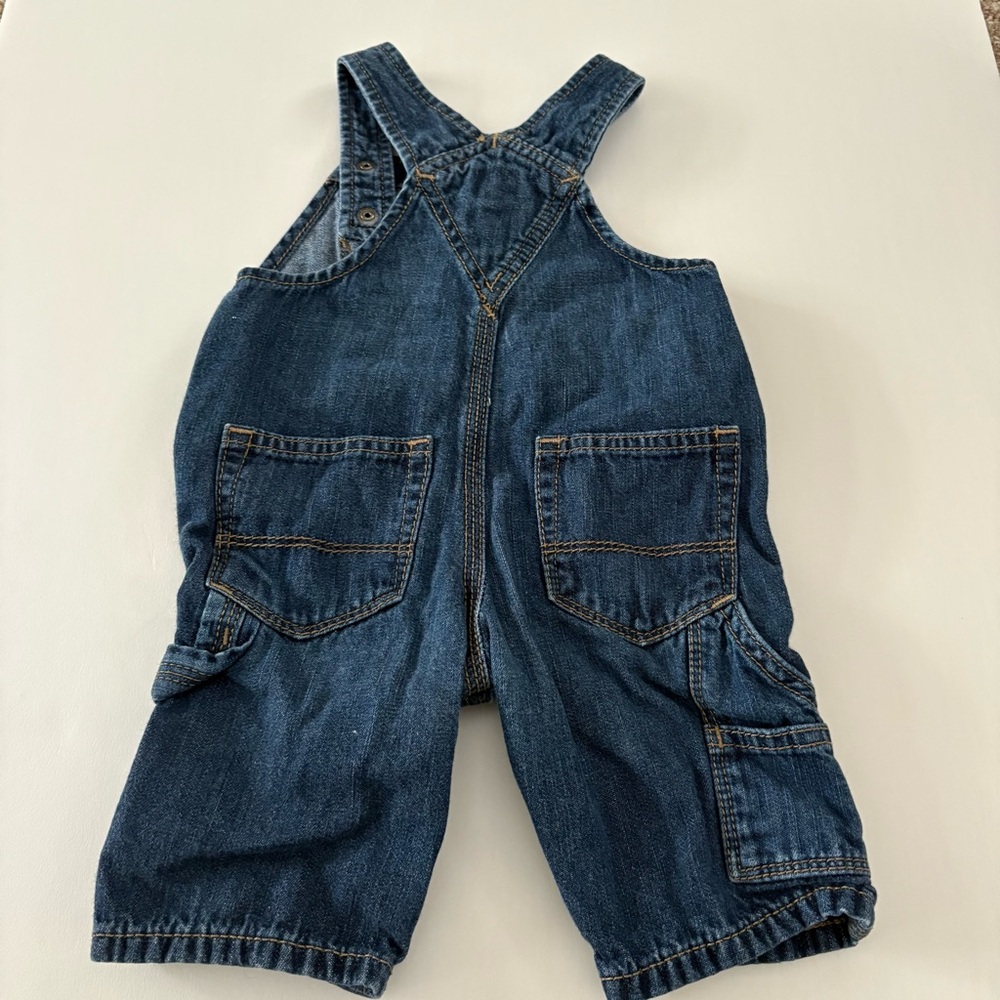 Baby GAP Denim Jean Overalls - Picture 4 of 4